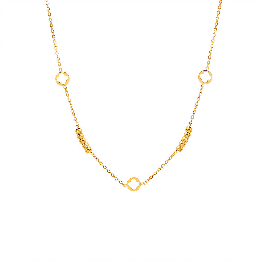 Women's anklet with elegant geometric elements Nin Boutique