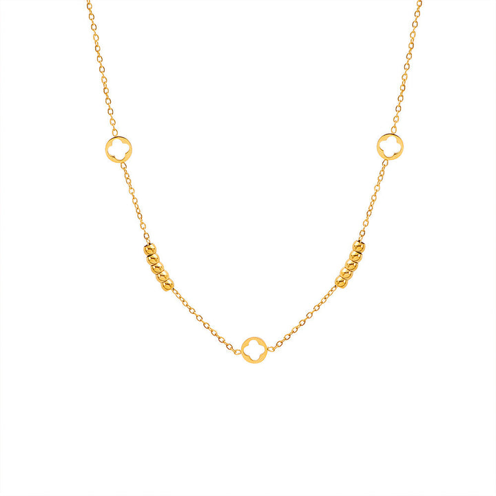 Women's anklet with elegant geometric elements Nin Boutique