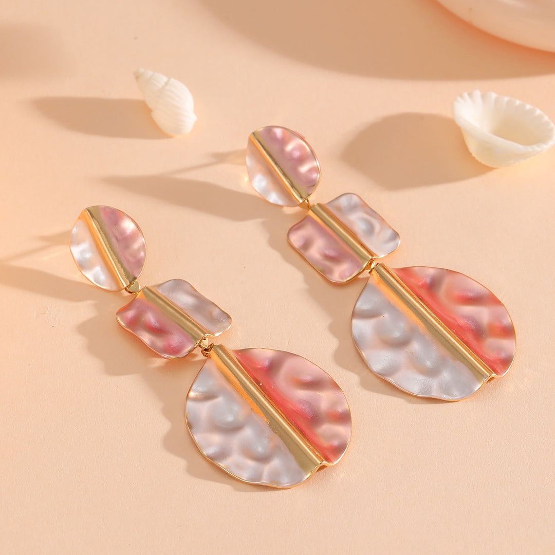 Women's earrings with modern, colorful design Nin Boutique