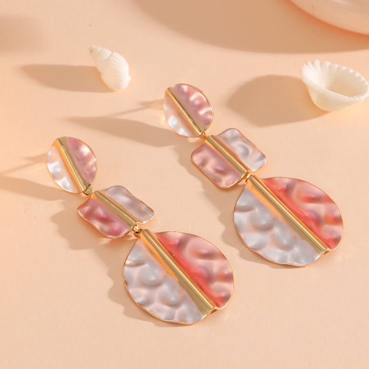 Women's earrings with modern, colorful design Nin Boutique