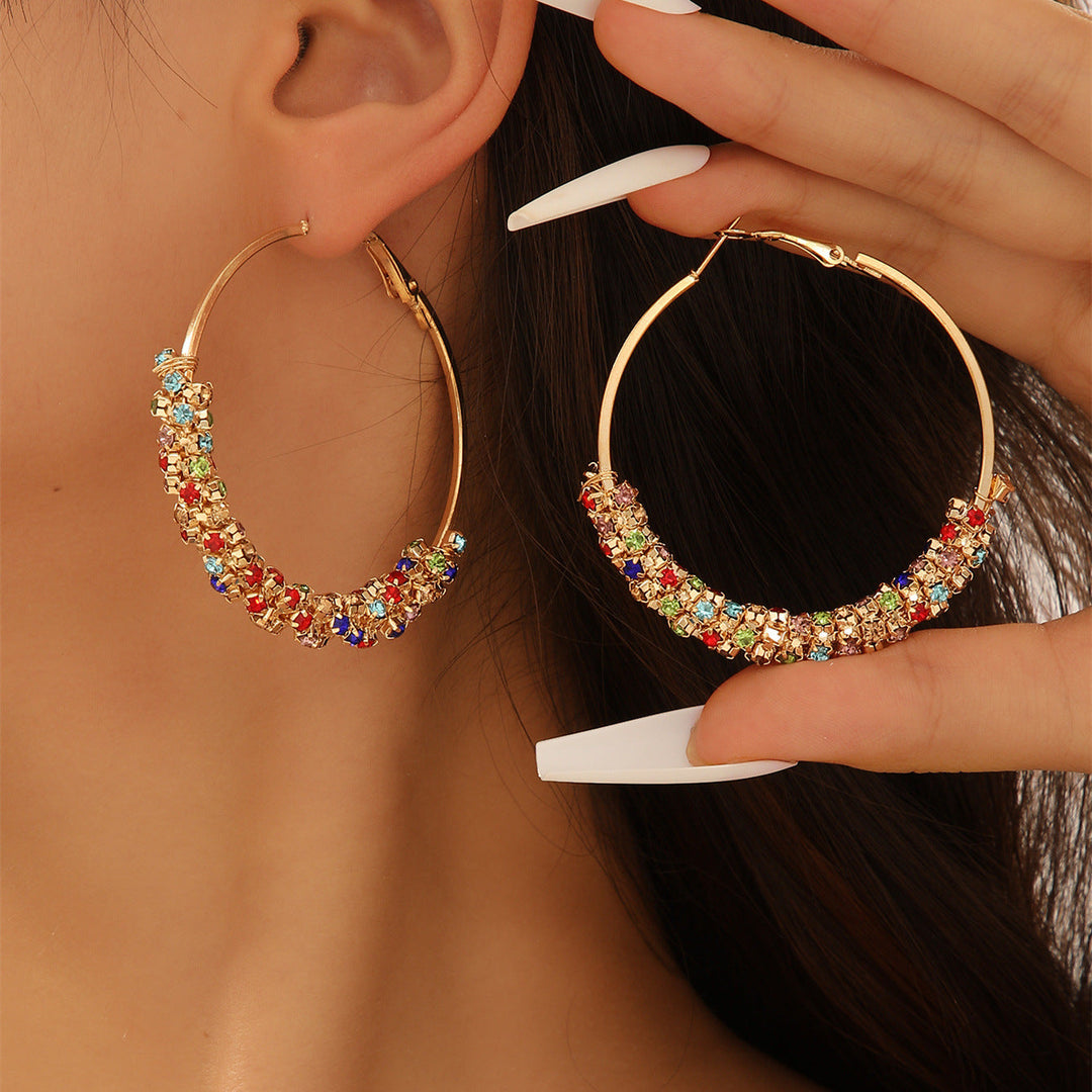 Women's earrings with sparkling stones and elegant design Nin Boutique