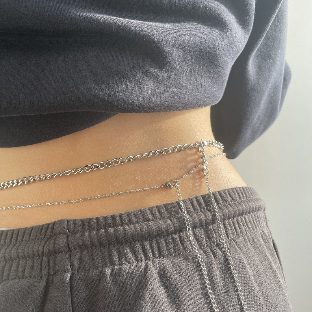 Ladies fashionable ankle bracelet with elegant link design Nin Boutique