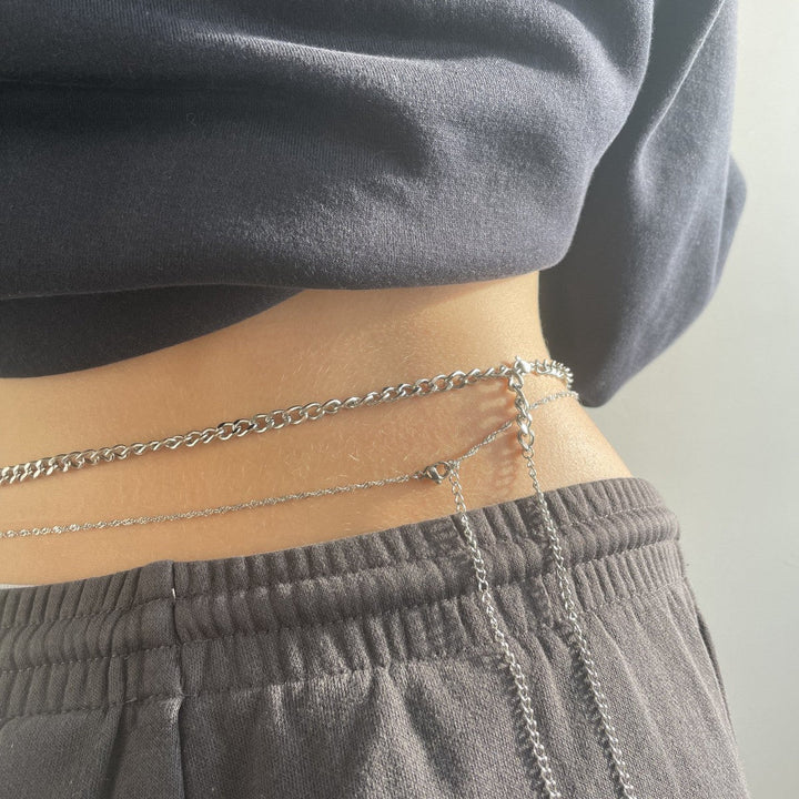 Ladies fashionable ankle bracelet with elegant link design Nin Boutique