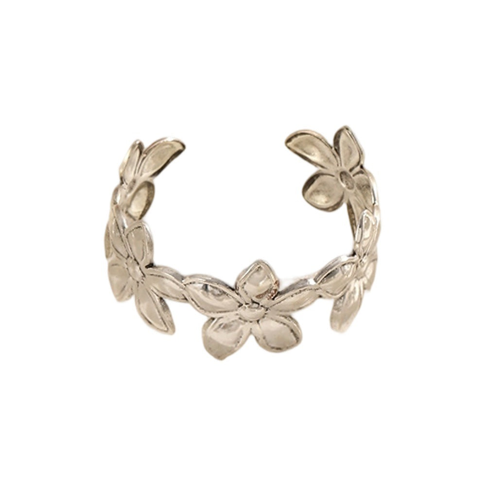 Women's Open Bangle in Unique Snake Design Nin Boutique