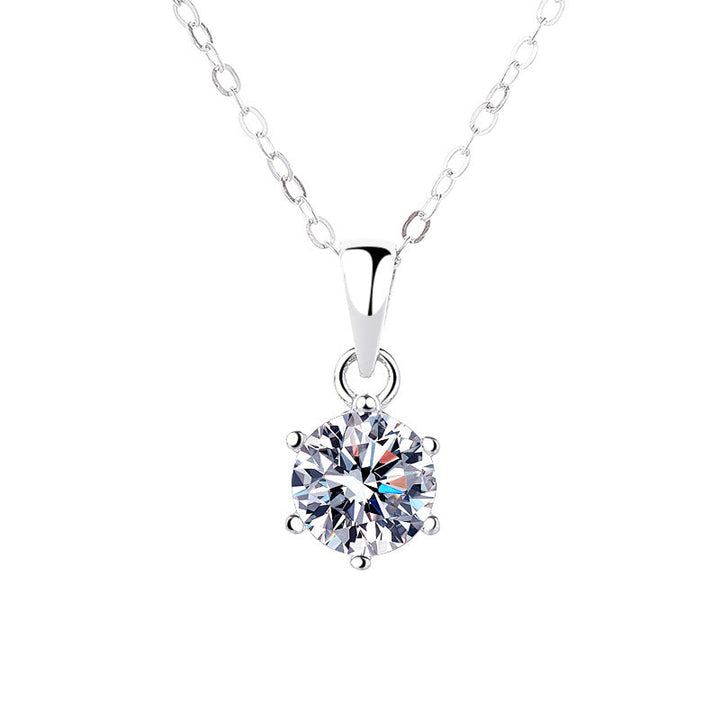Women’s Necklace with Sparkling Crystal Pendant Nin Boutique