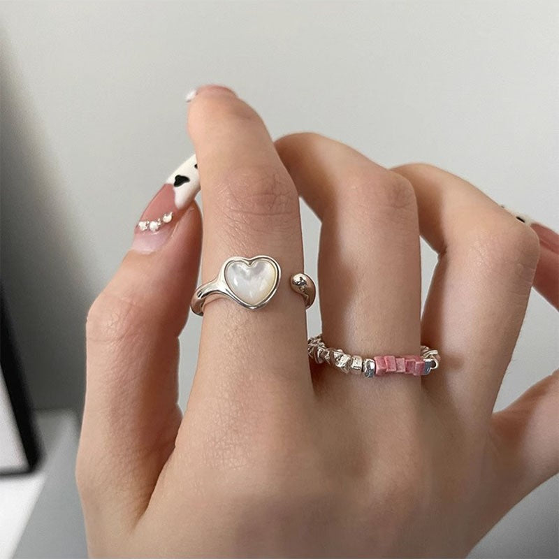 Ladies Ring with Heart Design Nin Boutique