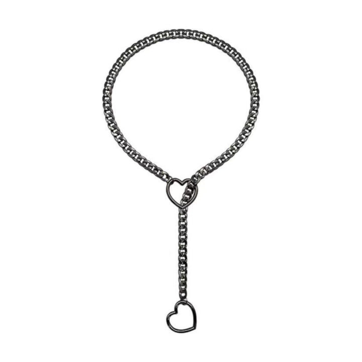 Ladies ankle bracelet with heart pendant and elegant chain design Nin Boutique