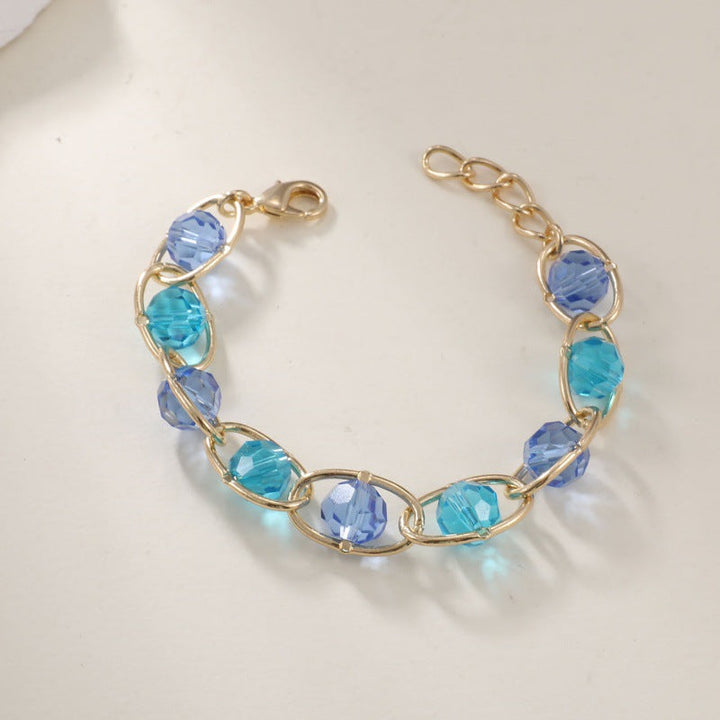 Women's bracelet with sparkling crystal beads Nin Boutique