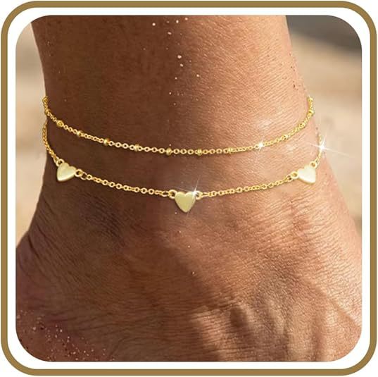 Women's anklet with filigree bow design and elegant chain play Nin Boutique