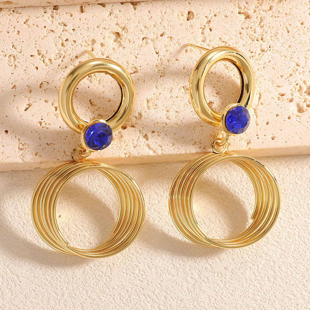 Women's earrings with elegant spiral design Nin Boutique
