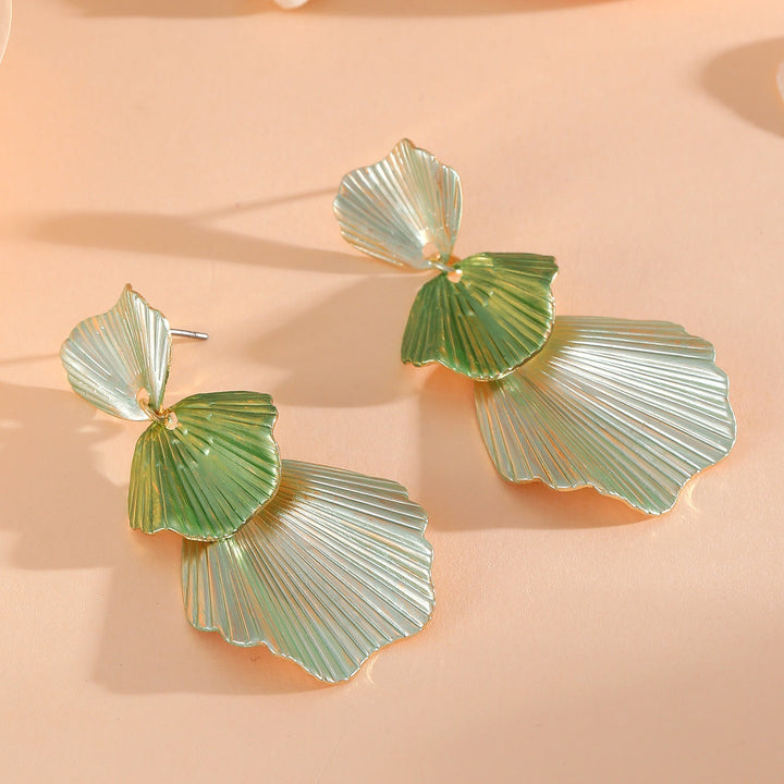 Women's earrings in ornate petal design Nin Boutique