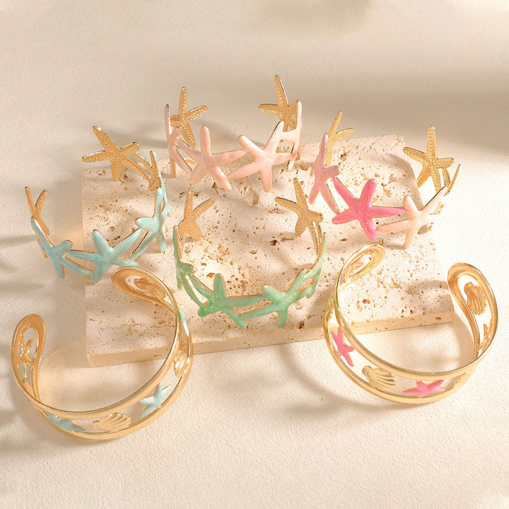 Women's bracelet with intricate starfish design Nin Boutique