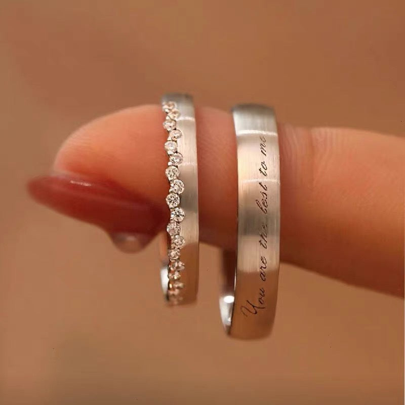 Women's ring with inspiring engraving and elegant design Nin Boutique