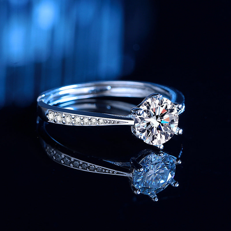 Women’s engagement ring with sparkling zircon Nin Boutique