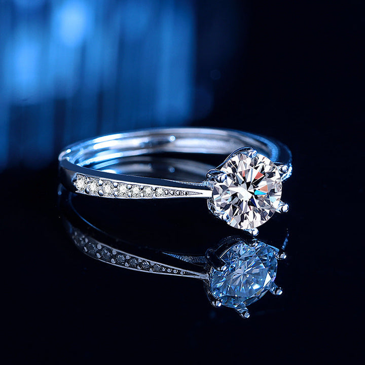 Women’s engagement ring with sparkling zircon Nin Boutique