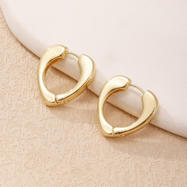 Women's earrings with modern wave design Nin Boutique
