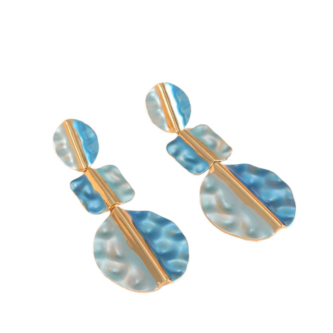 Women's earrings with modern, colorful design Nin Boutique