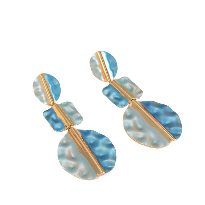 Women's earrings with modern, colorful design Nin Boutique