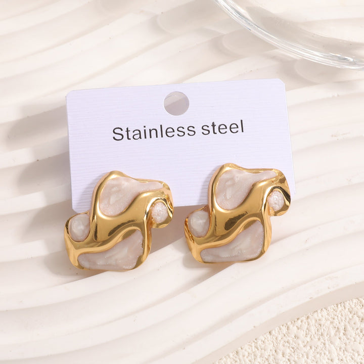 Women's earrings in modern, artistic design Nin Boutique