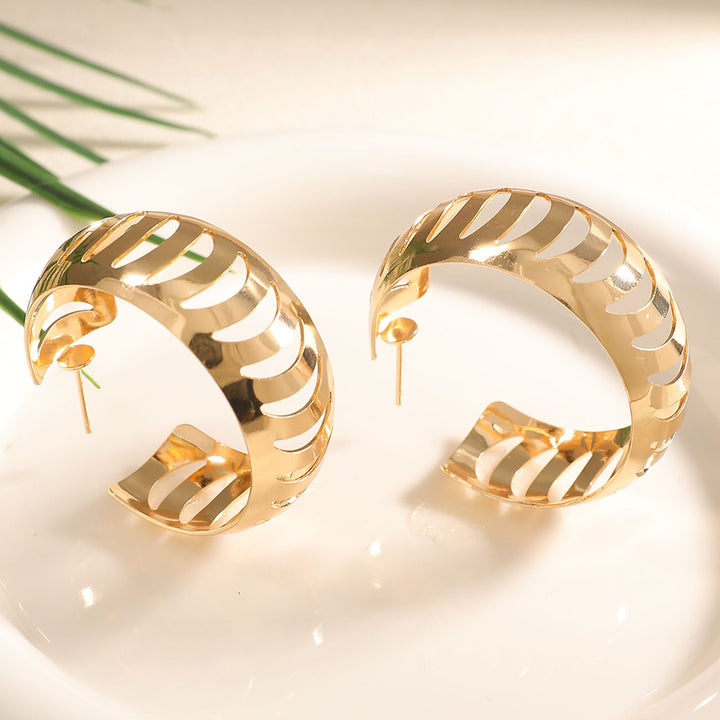 Women's jewelry bracelet with unique ribbed pattern Nin Boutique