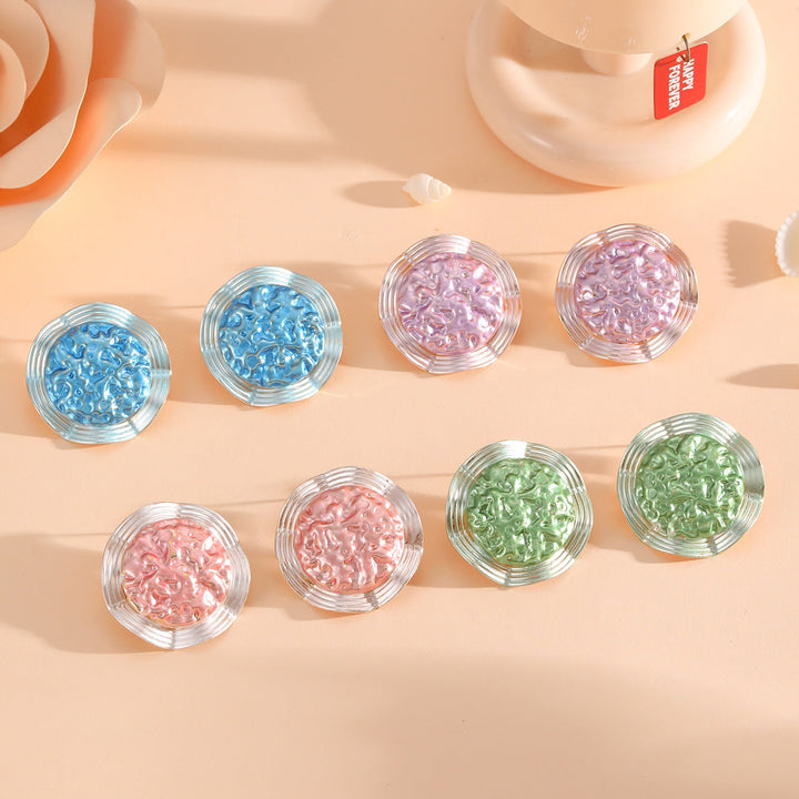 Women's earrings with artistic, layered design Nin Boutique