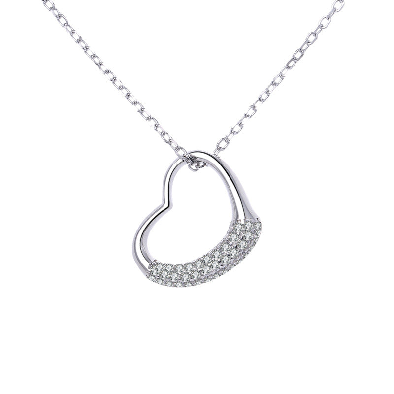 Women’s necklace with sparkling heart pendant and high-quality craftsmanship Nin Boutique