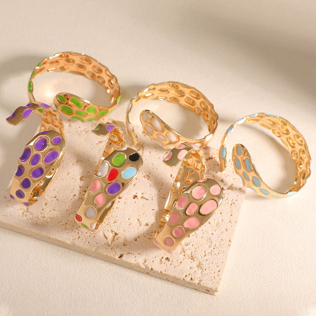 Women Open Bangle in Elegant Snake Design Nin Boutique