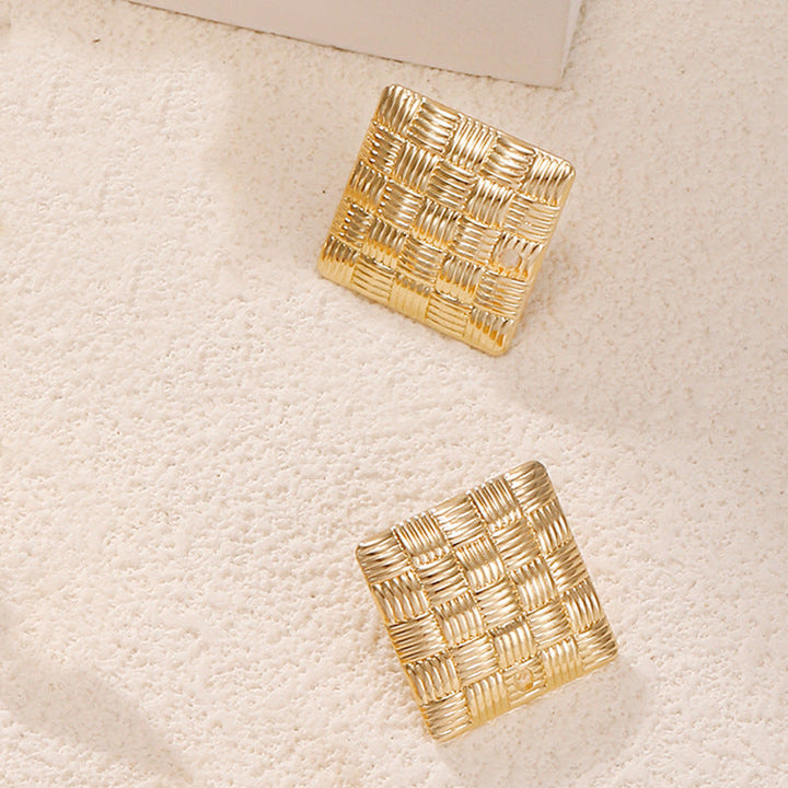 Ladies earrings in artistic face design Nin Boutique