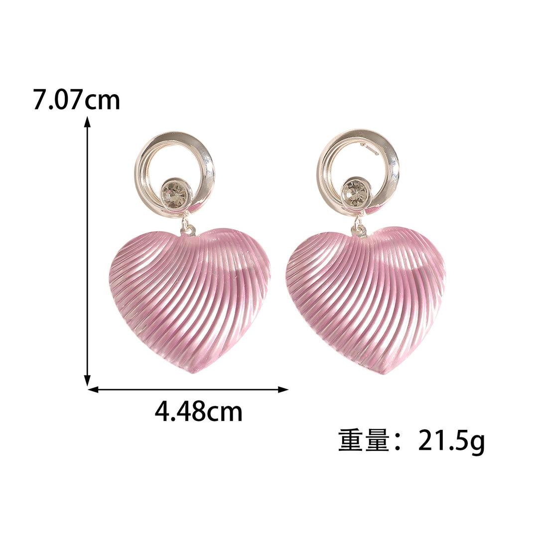 Women's earrings with elaborate heart design Nin Boutique