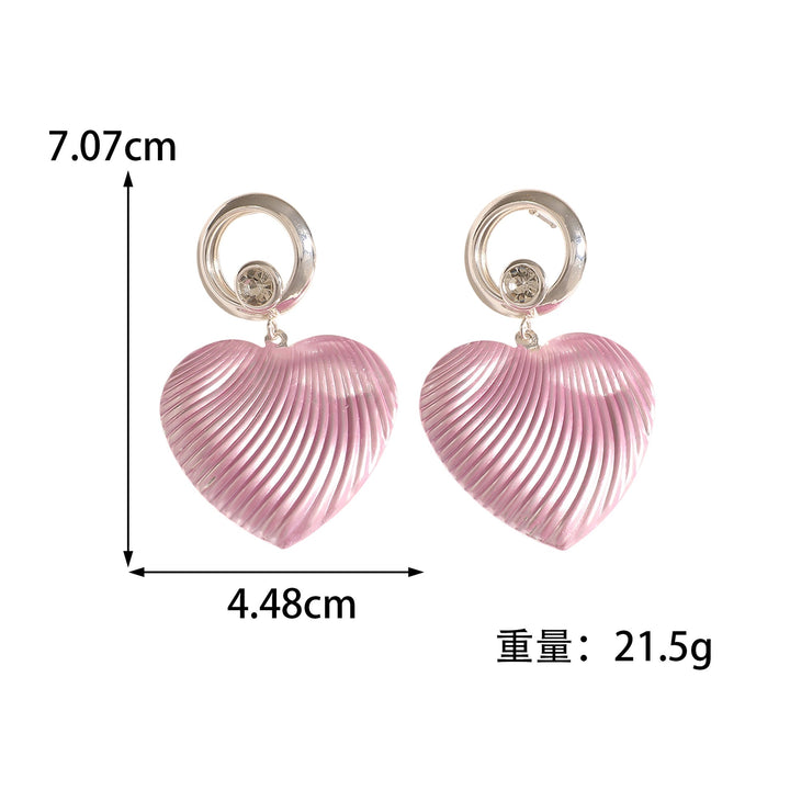 Women's earrings with elaborate heart design Nin Boutique