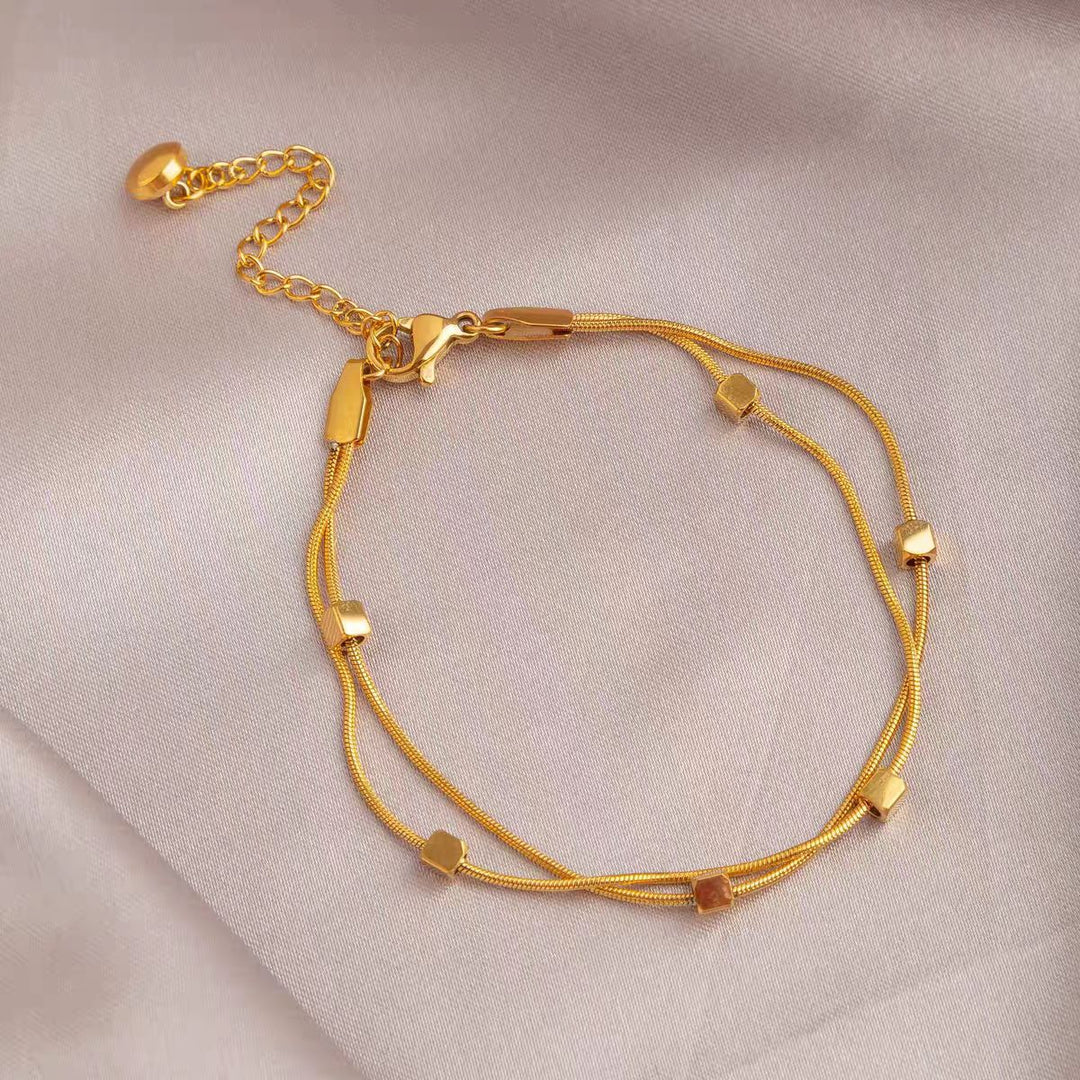 Women Minimalist Delicate Anklet Nin Boutique