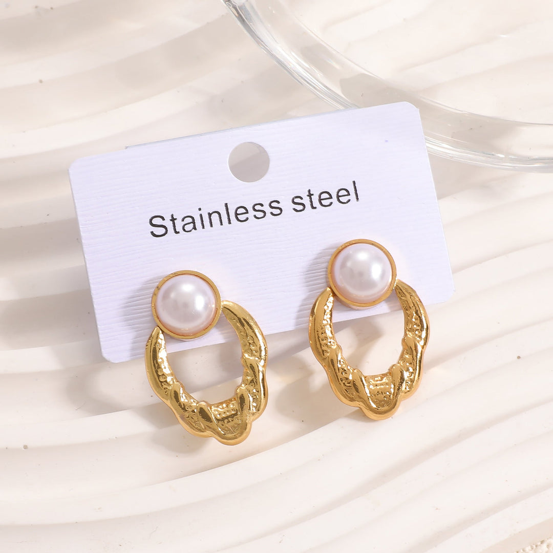 Women’s earrings in stylish heart design Nin Boutique