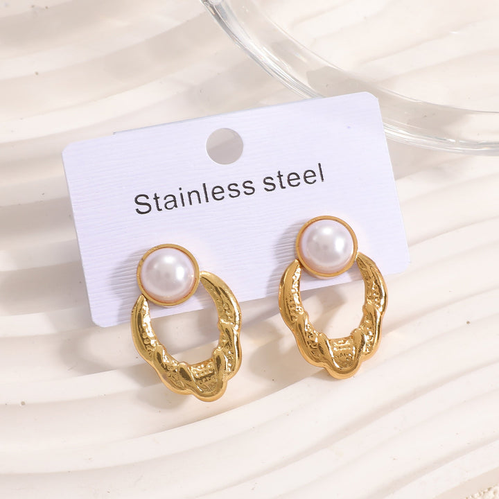 Women’s earrings in stylish heart design Nin Boutique