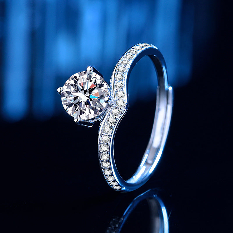 Women's Ring with elegant zirconia embellishment Nin Boutique