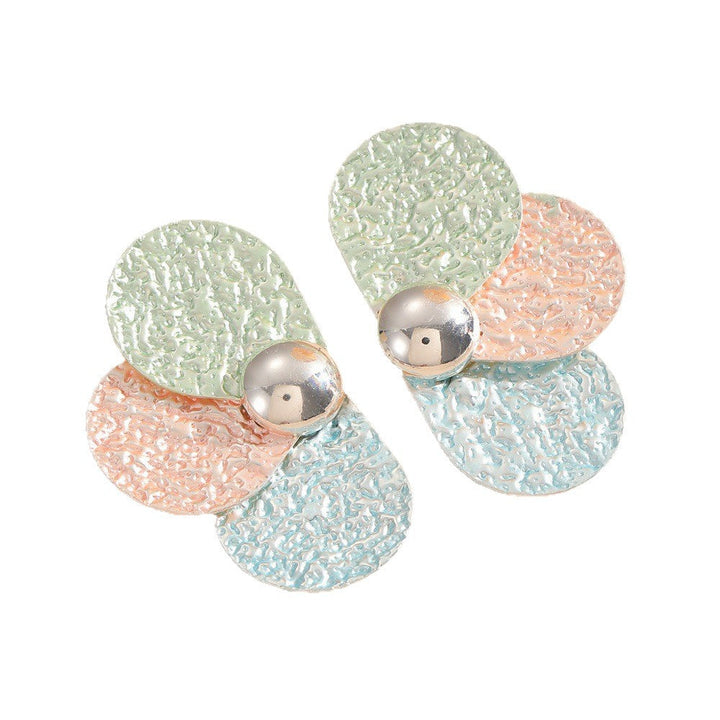 Women's earrings with artistic flower design Nin Boutique