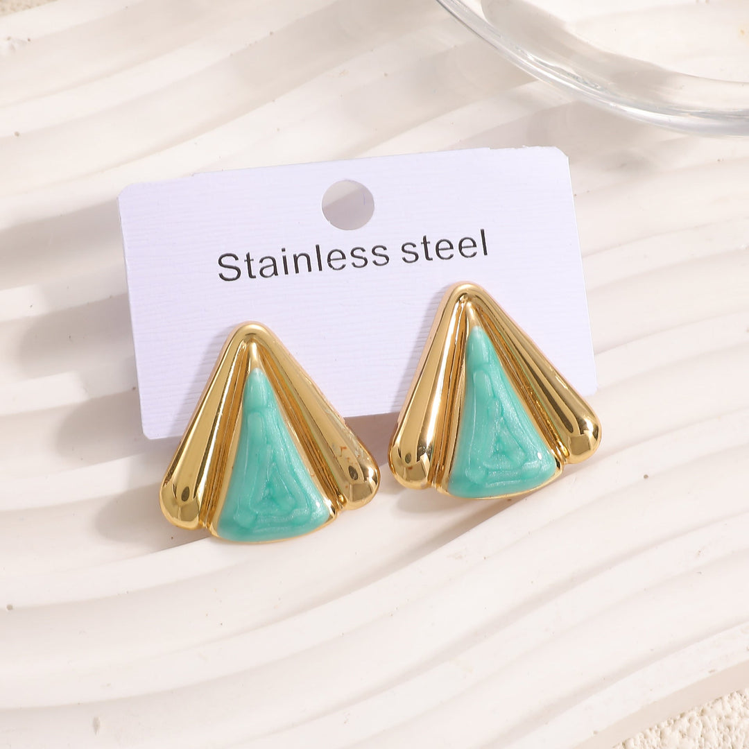 Women's earrings in modern geometric design Nin Boutique
