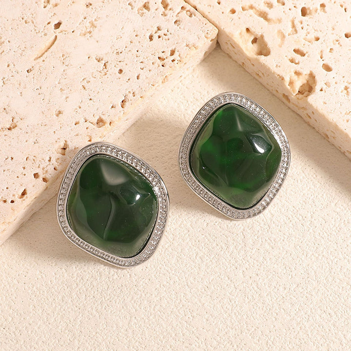 Women's earrings with intricate design and high-quality semi-precious stone Nin Boutique