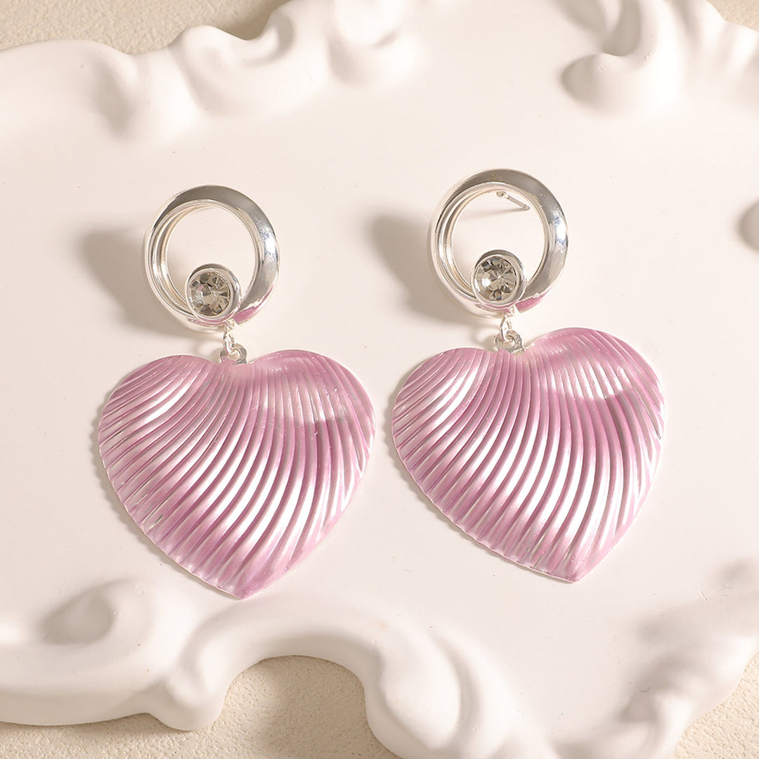 Women's earrings with elaborate heart design Nin Boutique