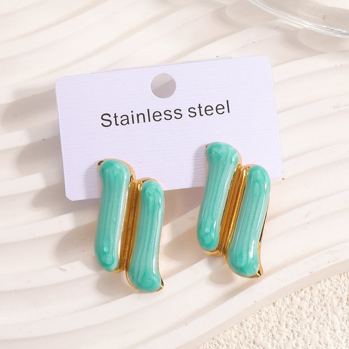 Women's earrings in modern, artistic design Nin Boutique