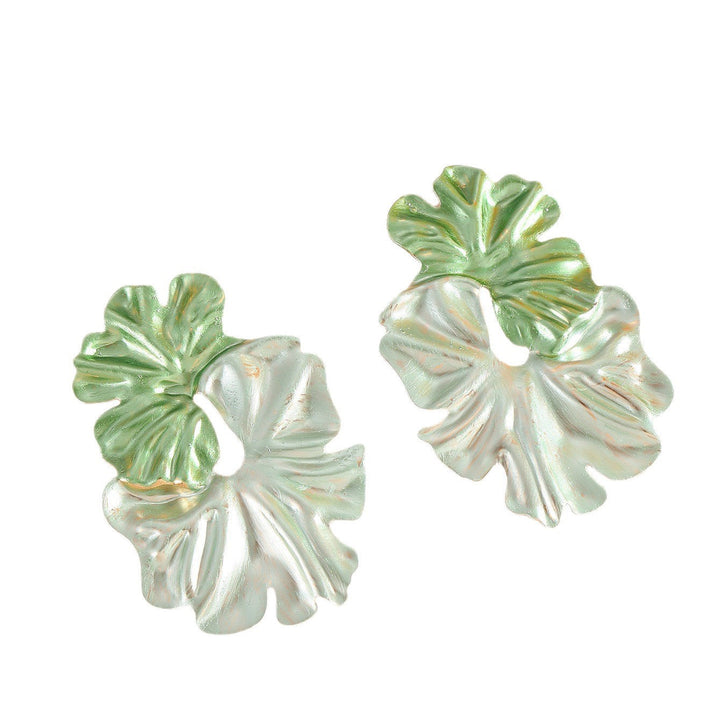 Women's earrings in floral-aesthetic design Nin Boutique