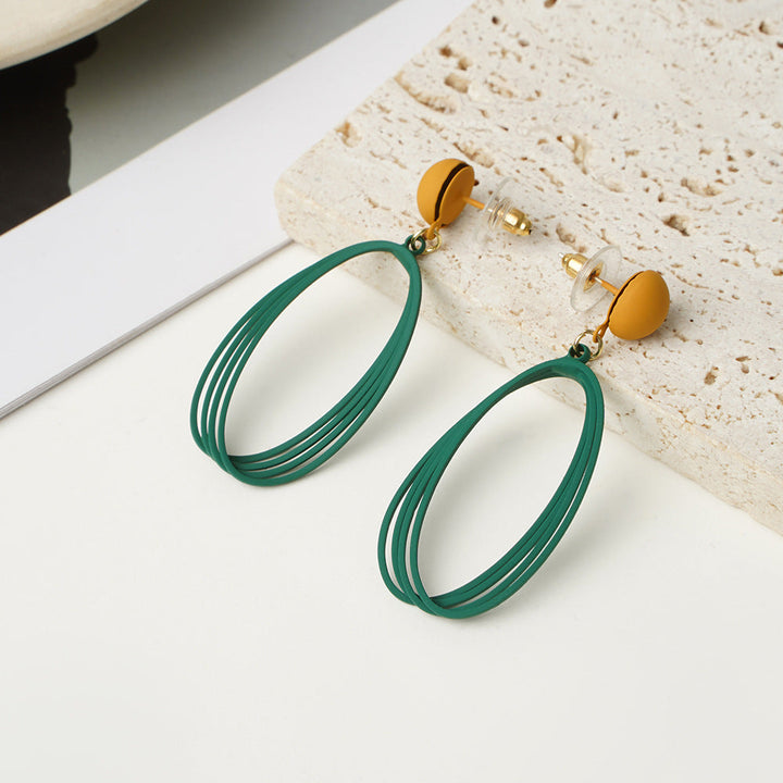 Women's earrings with contemporary, sculptural design Nin Boutique