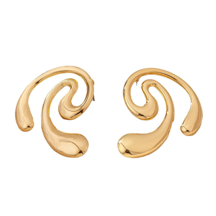Ladies' earrings in modern, sculptural design Nin Boutique