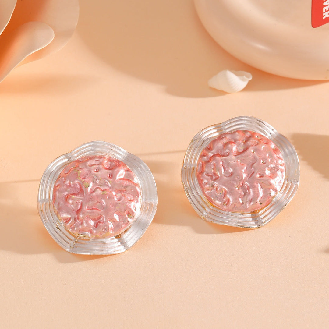 Women's earrings with artistic, layered design Nin Boutique