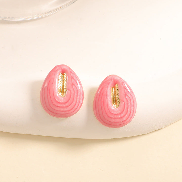 Ladies earrings in elegant shell design Nin Boutique 1784077119