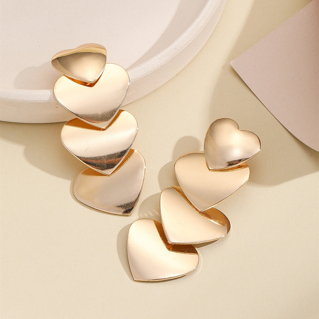 Women's earrings with sculptural, flower-shaped design Nin Boutique