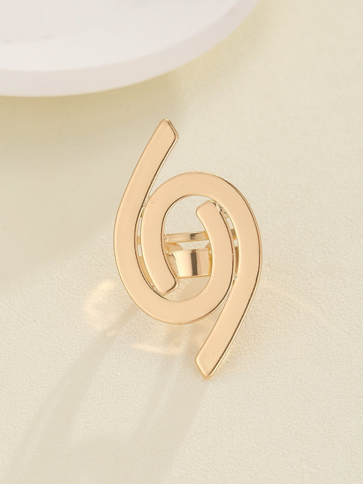 Women's ring with elaborate shell and bow motif Nin Boutique