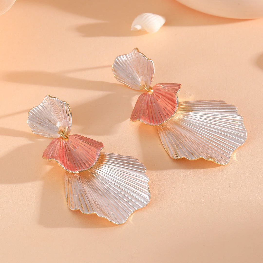 Women's earrings in ornate petal design Nin Boutique