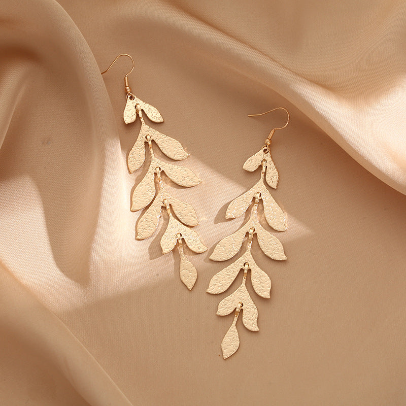 Women's earrings with layered star design Nin Boutique