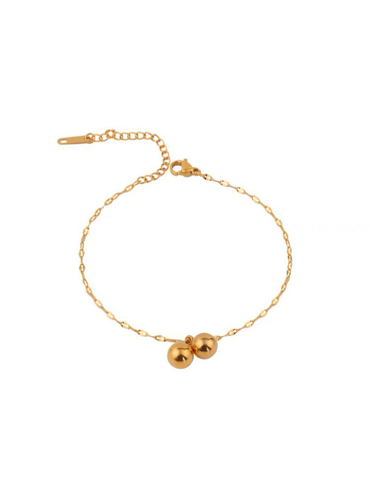 Women Luxury Minimalist Pearl Ankle Bracelet Nin Boutique