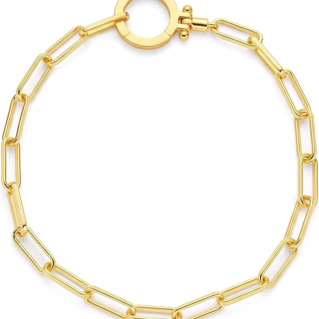 Women's anklet with heart-shaped accents and delicate chain design Nin Boutique